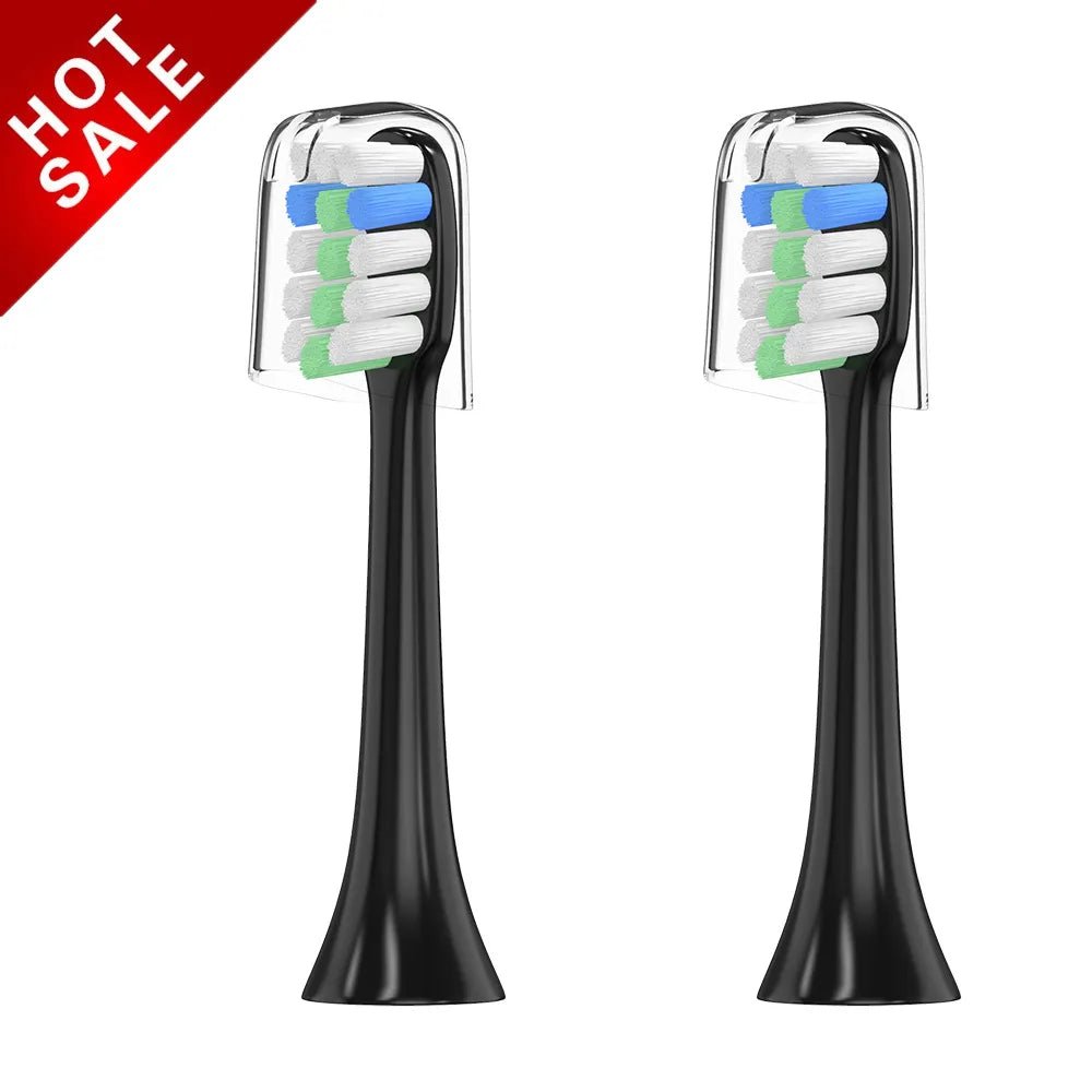2pcs Tooth Brush Head with cap For Xiaomi SOOCAS / SOOCARE X1 For SOOCAS Xiaomi Mijia SOOCARE X3 Electric Tooth Brush Head - Jaazi Intl
