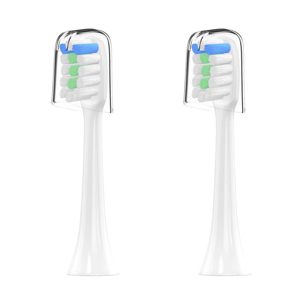 2pcs Tooth Brush Head with cap For Xiaomi SOOCAS / SOOCARE X1 For SOOCAS Xiaomi Mijia SOOCARE X3 Electric Tooth Brush Head - Jaazi Intl