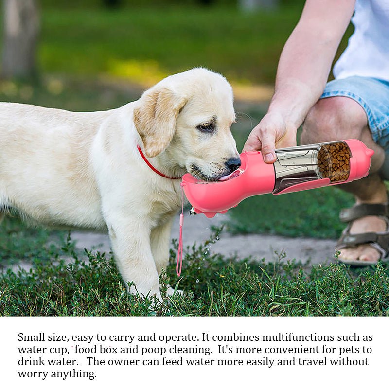 3 in 1 Dog Water Bottle - Jaazi Intl