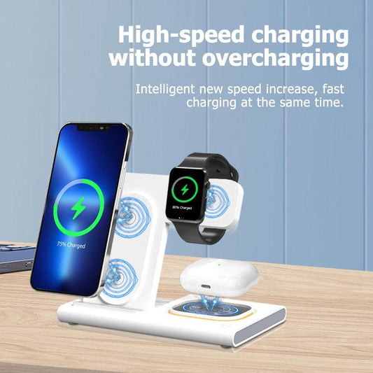 3 in 1 wireless charger supports fast charging and multifunctional wireless charging - Jaazi Intl