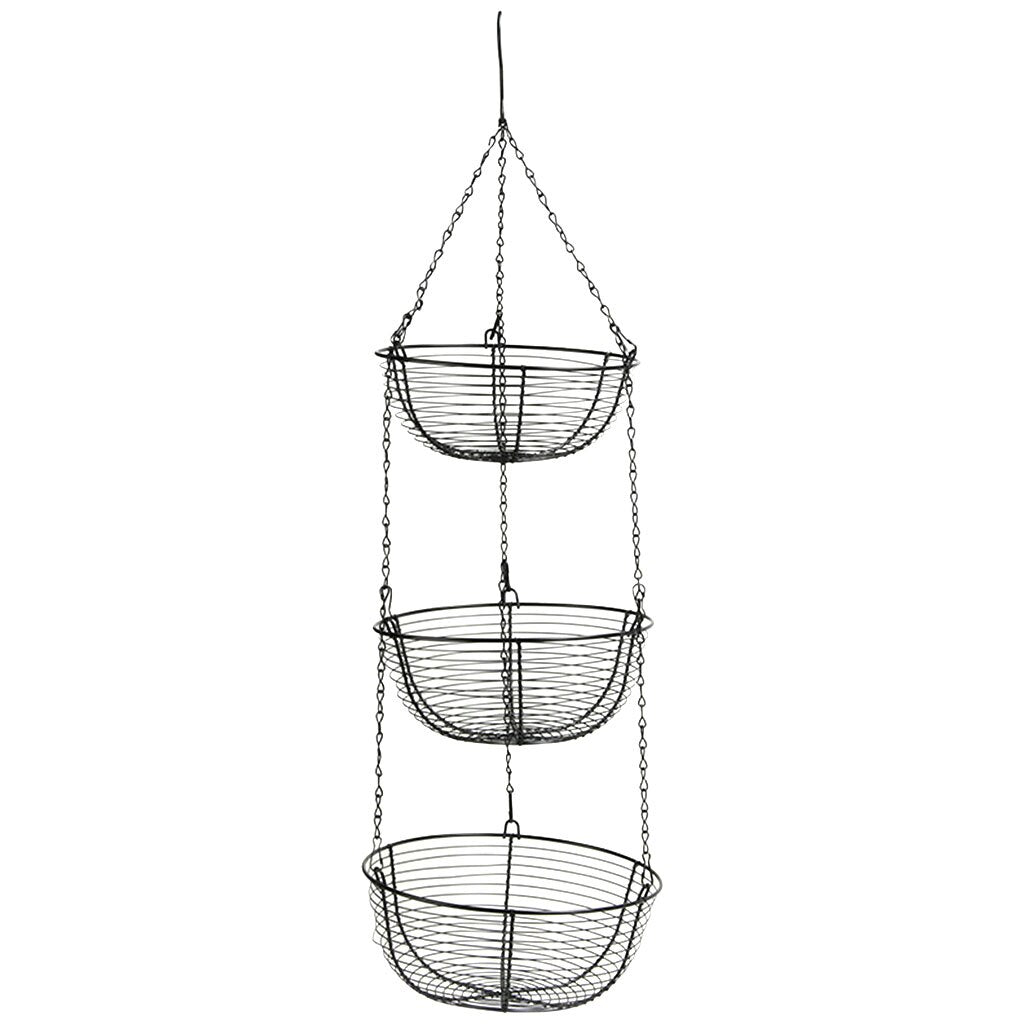 3-Tiers Hanging Fruit Basket - Jaazi Intl