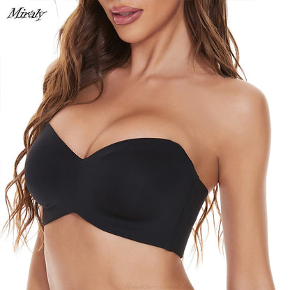 Soutien-gorge sans bretelles à maintien intégral