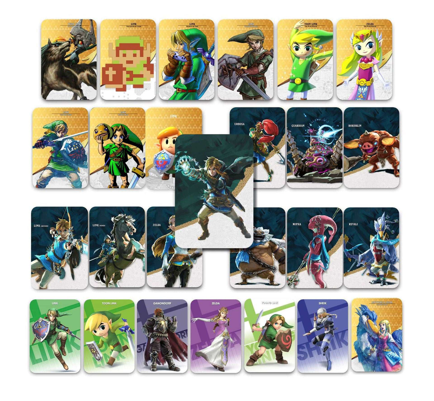 38pcs NFC introduction Zelda Legend Kingdom Tears amiibo Kingdom Tears amiibo Card - Jaazi Intl