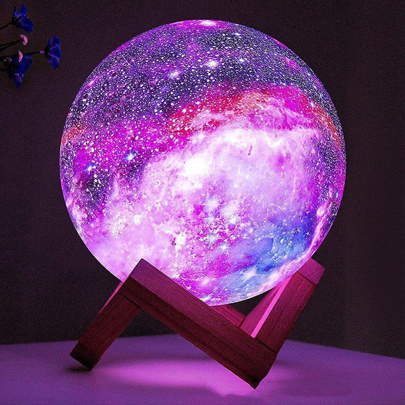 3D Printing Moon Lamp Creative USB Charging - Jaazi Intl