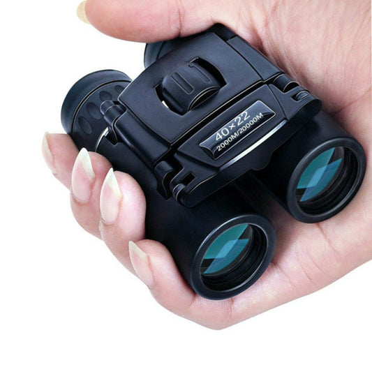 40x22 HD Binoculars Telescopic Glasses Factory HD Low Light Night Vision Outdoor Pocket Mini - Jaazi Intl