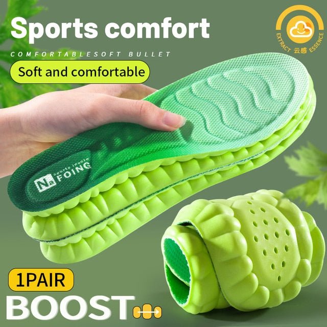 4D Latex Sport Support Running Insoles - Jaazi Intl