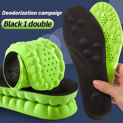 4D Latex Sport Support Running Insoles - Jaazi Intl