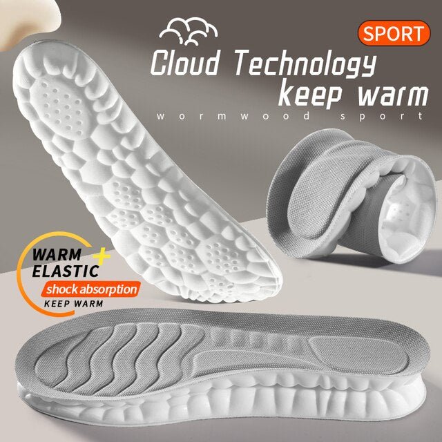 4D Latex Sport Support Running Insoles - Jaazi Intl