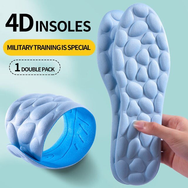 4D Latex Sport Support Running Insoles - Jaazi Intl