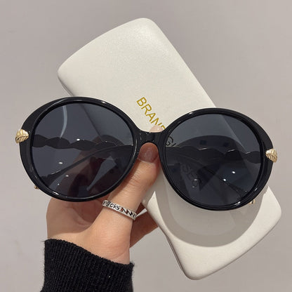 Vintage Round Frame Sunglasses