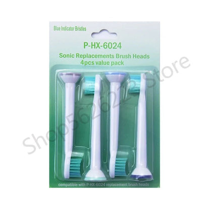 4Pcs Kids Electric Toothbrush Heads for Philips Sonicare Kids HX6044 HX6042 R710 RS910 Children Replacement Tooth Brush Heads - Jaazi Intl