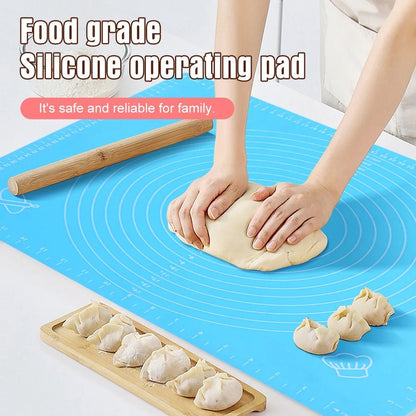 5/8/10PCS Silicone Pastry Baking Rolling Cut Mat Clay Fondant Ice Cake Dough Kitchen Accessories Baking Accessories 26*29CM - Jaazi Intl