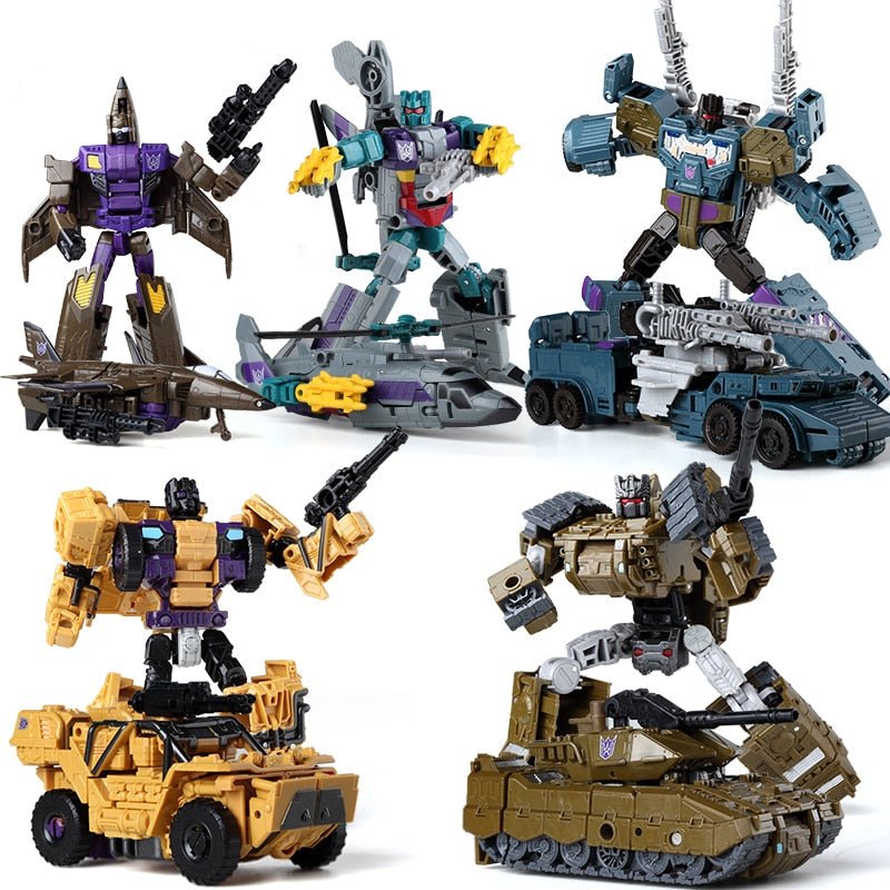 5in1 Combiners Transformation Action Figure - Jaazi Intl