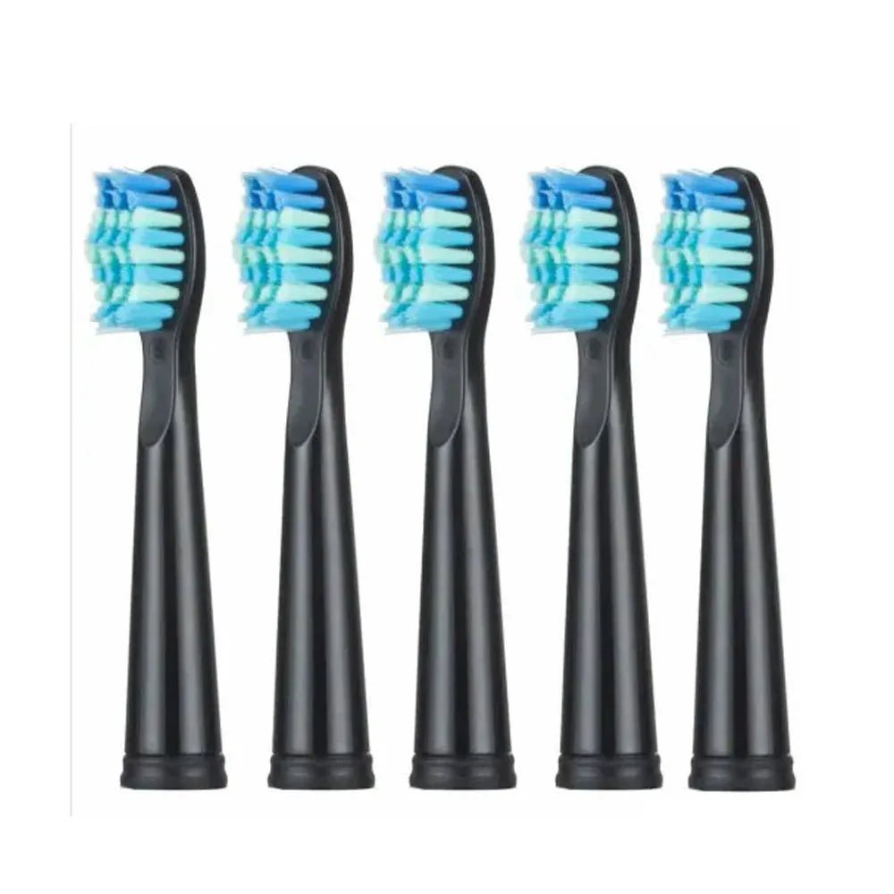 5pcs/set Seago Toothbrush Head for SG-507B/908/909/917/610/659/719/910/949/958 Toothbrush Electric Replacement Tooth Brush Head - Jaazi Intl