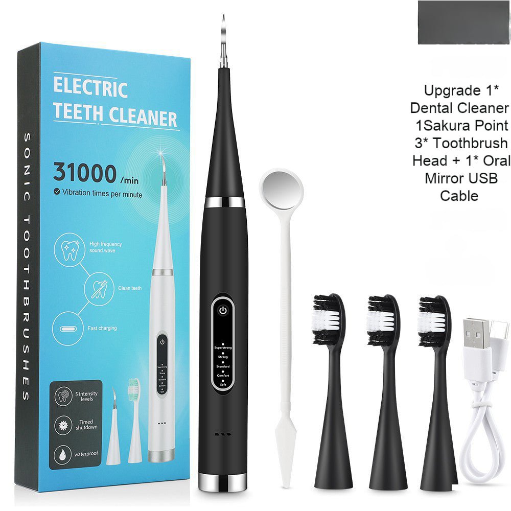 5th Gear Electric Dental Scaler Calculus Remover Dental Scaler Adult Electric Toothbrush - Jaazi Intl