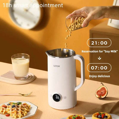 600ml Soybean Milk Machine Electric Juicer Soy Milk Maker Portable Blender Mixer Rice Paste Maker Wall Breaking Machine 220V - Jaazi Intl