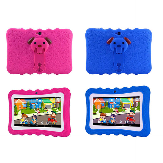 7 Inch Android Kids Tablet WIFI tablet With Leather Case Tablet Android Gift Kids Tablet - Jaazi Intl