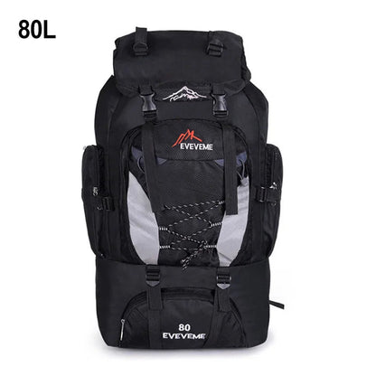 90L 80L 65L Camping Backpack Large Capacity Outdoor Climbing Bag Waterproof Mountaineering Hiking Trekking Sport Bags XA289A - Jaazi Intl