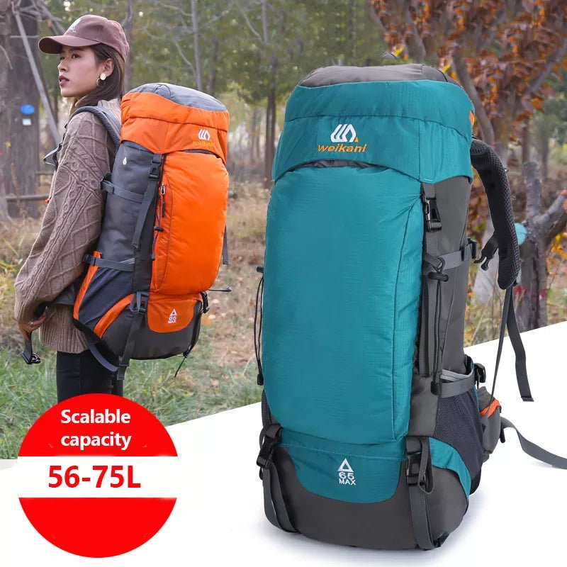 90L 80L 65L Camping Backpack Large Capacity Outdoor Climbing Bag Waterproof Mountaineering Hiking Trekking Sport Bags XA289A - Jaazi Intl