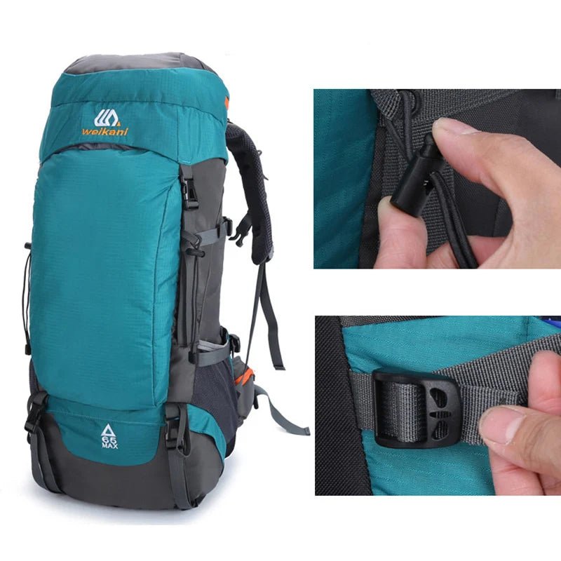 90L 80L 65L Camping Backpack Large Capacity Outdoor Climbing Bag Waterproof Mountaineering Hiking Trekking Sport Bags XA289A - Jaazi Intl