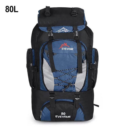 90L 80L 65L Camping Backpack Large Capacity Outdoor Climbing Bag Waterproof Mountaineering Hiking Trekking Sport Bags XA289A - Jaazi Intl