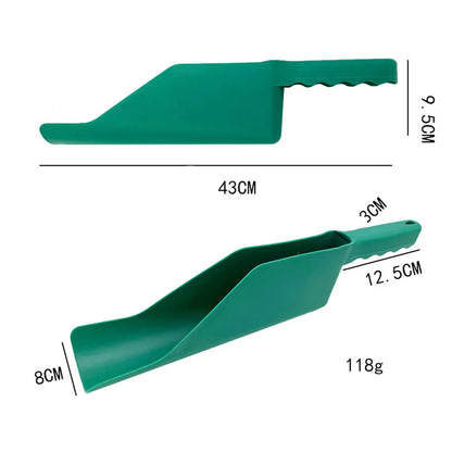 Outil de nettoyage de gouttière, pelle de nettoyage de toit, ajustement flexible, débris de saleté, élimine les avant-toits à usages multiples, feuilles de jardin, cuillère de gouttière, fournitures de pelle 