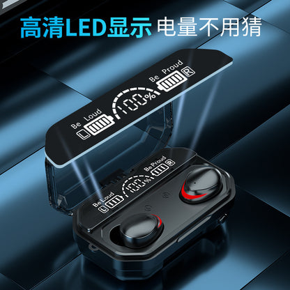 New Product A17 Wireless Bluetooth Headset LED Power Display 5.1 Touch Sports Waterproof Binaural