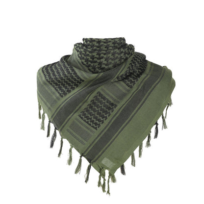 Special Forces Free Variety Of Turban Jacquard Scarf Thickened Outdoor Arabian Square Scarf Magic Outdoor Scarf Shawl