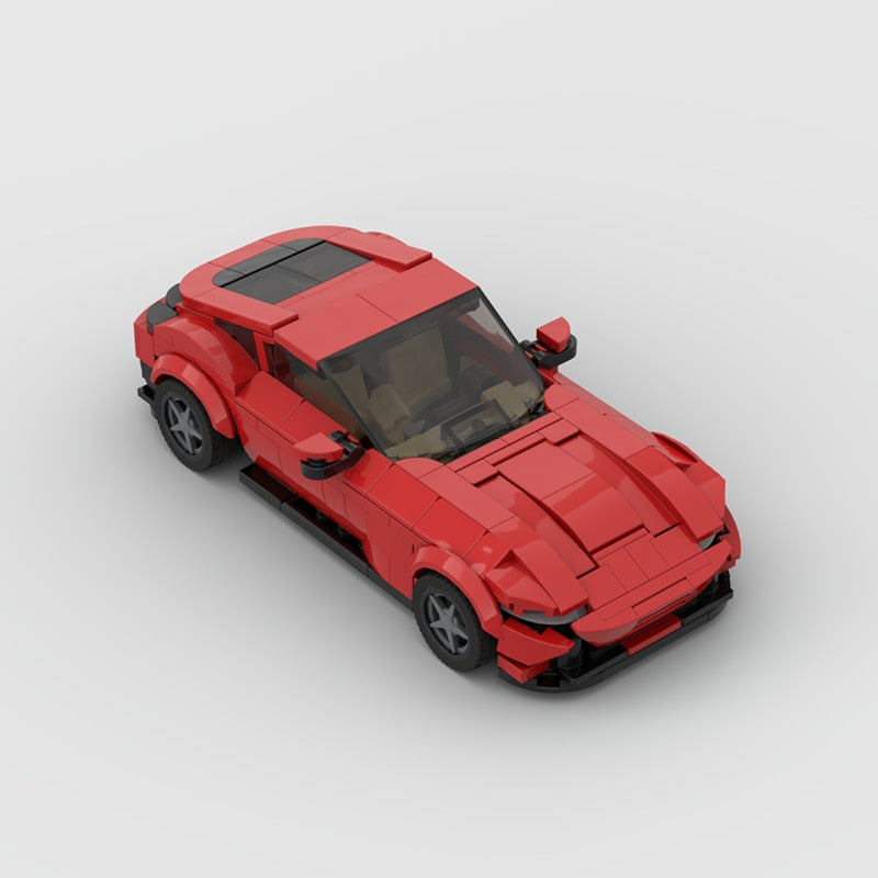 Ferrari Roma Racing Car Brick Toys