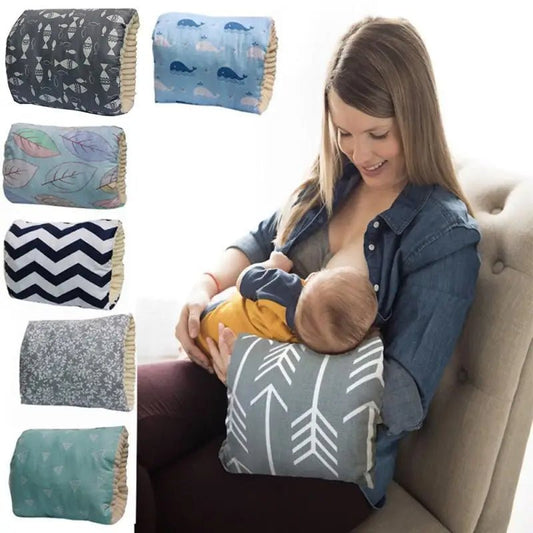 Adjustable Baby Cotton Nursing Arm Pillow Breastfeeding Washable Baby Infant Nursing Breastfeeding Pillow Cushion Arm Pad - Jaazi Intl