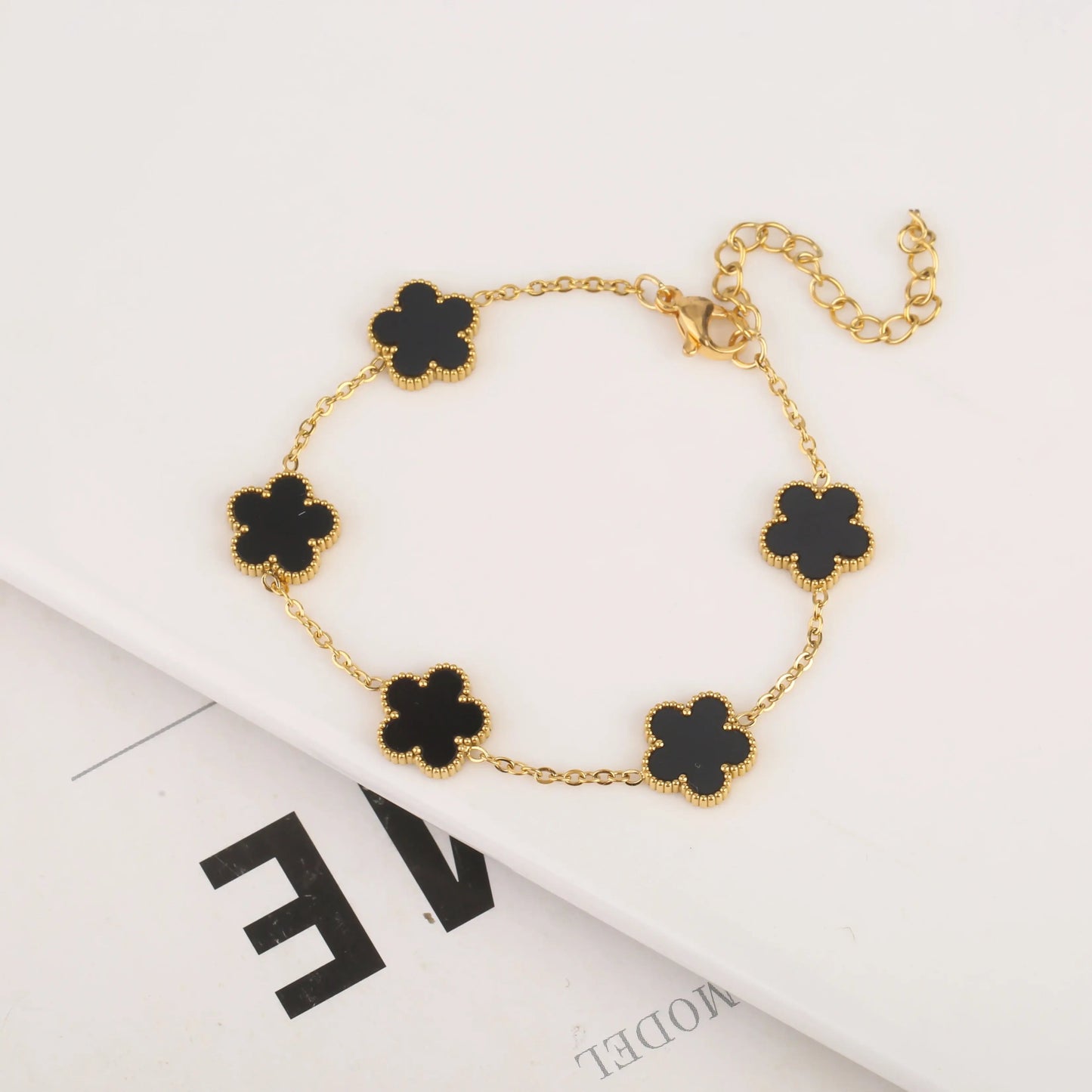 Adjustable Flower Bracelet and Necklace - Jaazi Intl