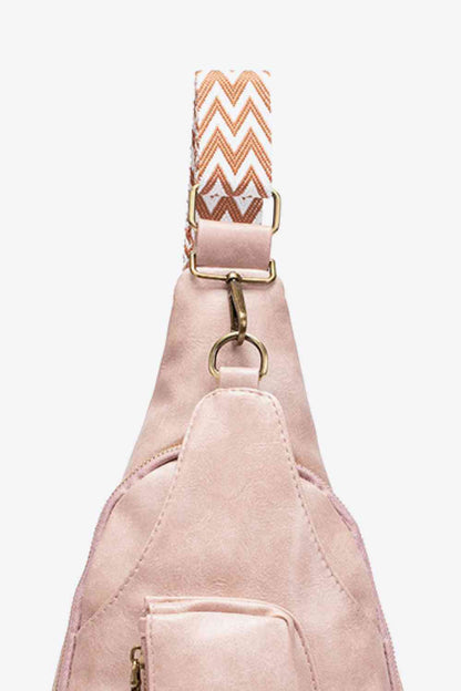 All The Feels PU Leather Sling Bag - Jaazi Intl