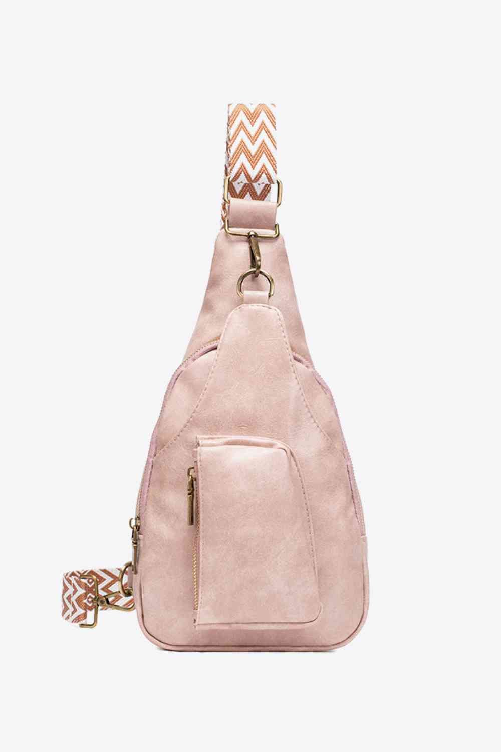 All The Feels PU Leather Sling Bag - Jaazi Intl