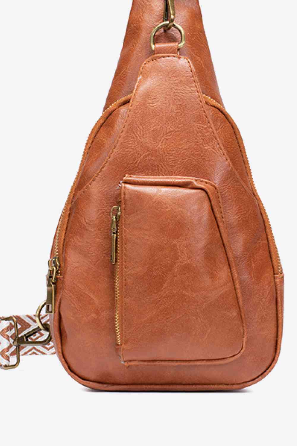 All The Feels PU Leather Sling Bag - Jaazi Intl