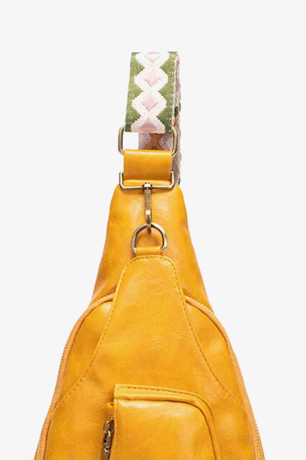 All The Feels PU Leather Sling Bag - Jaazi Intl