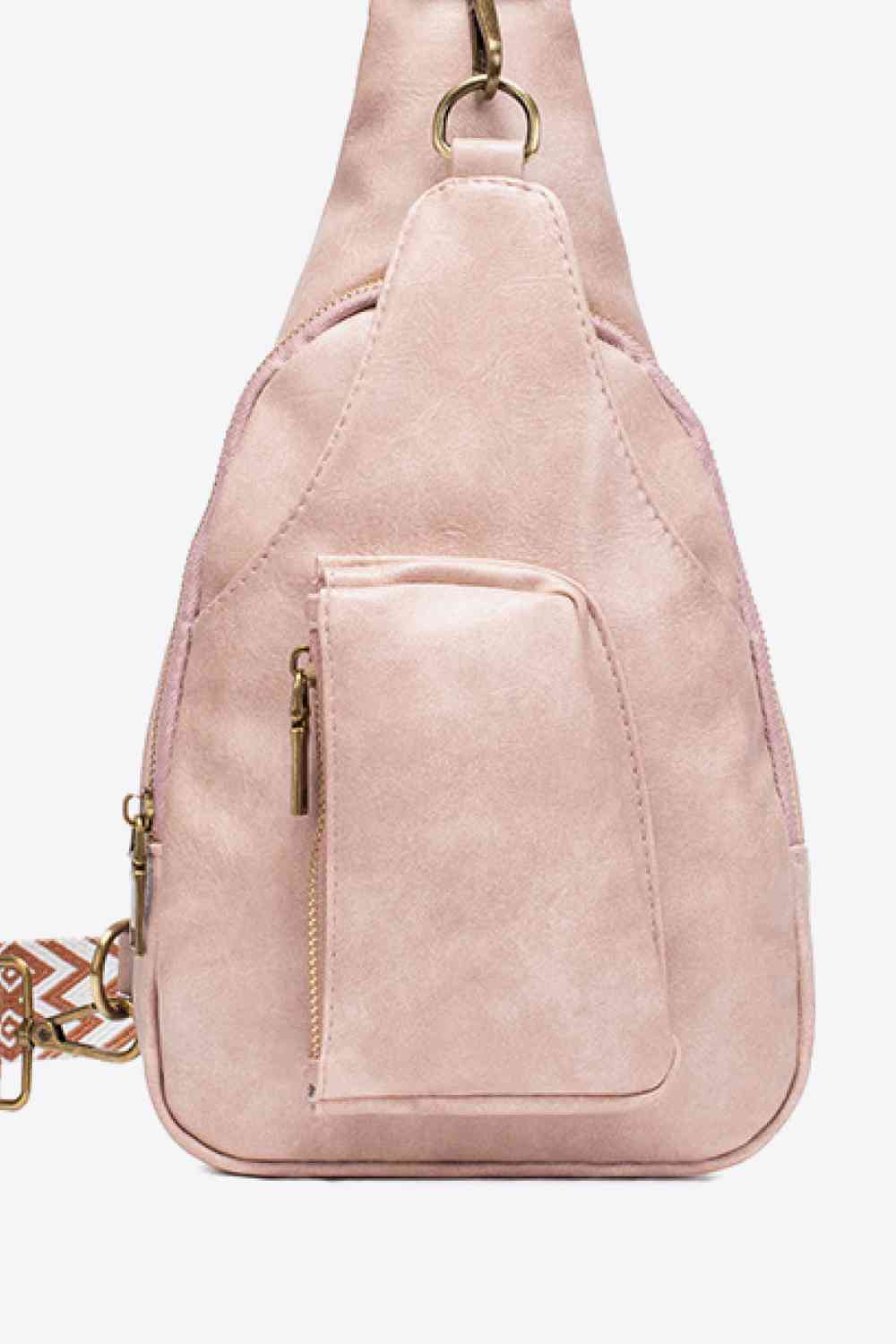 All The Feels PU Leather Sling Bag - Jaazi Intl