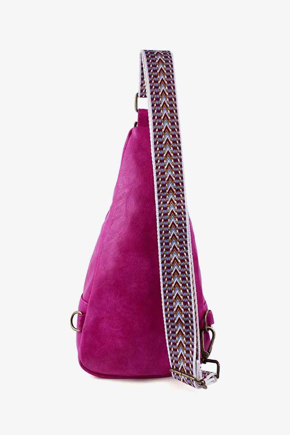 All The Feels PU Leather Sling Bag - Jaazi Intl