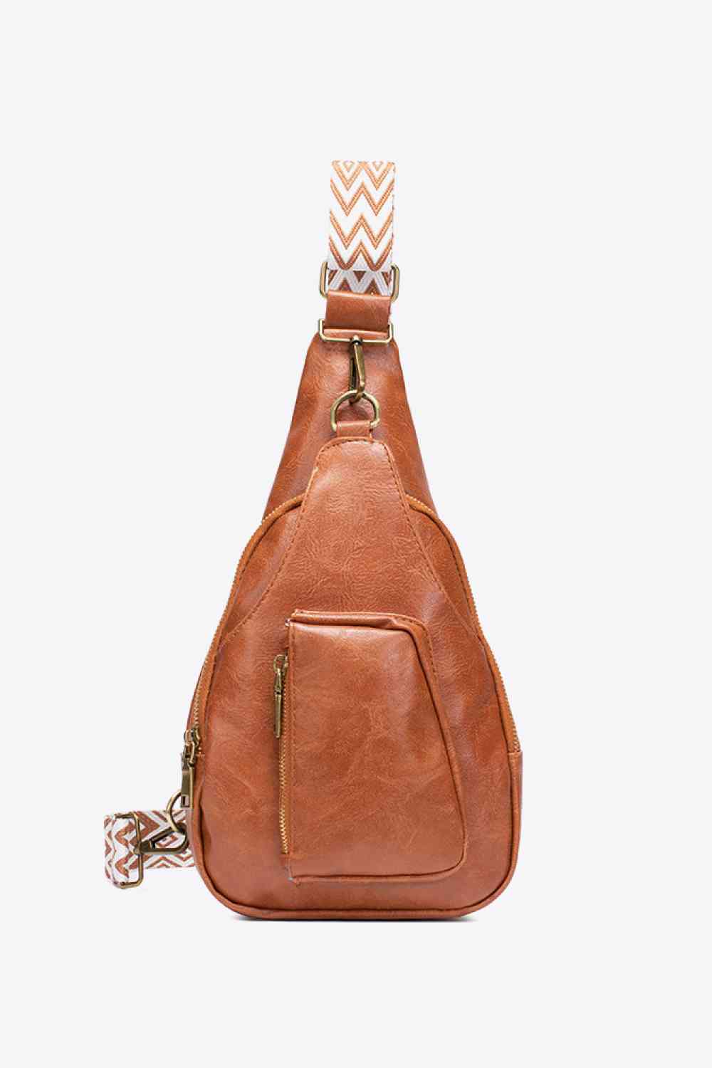 All The Feels PU Leather Sling Bag - Jaazi Intl