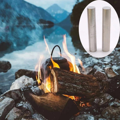 Alloy Magnesium Rod Outdoor Camping Survival Igniter Magnesium Metal Rod Mg High Purity High Quality EDC Accessories tools - Jaazi Intl