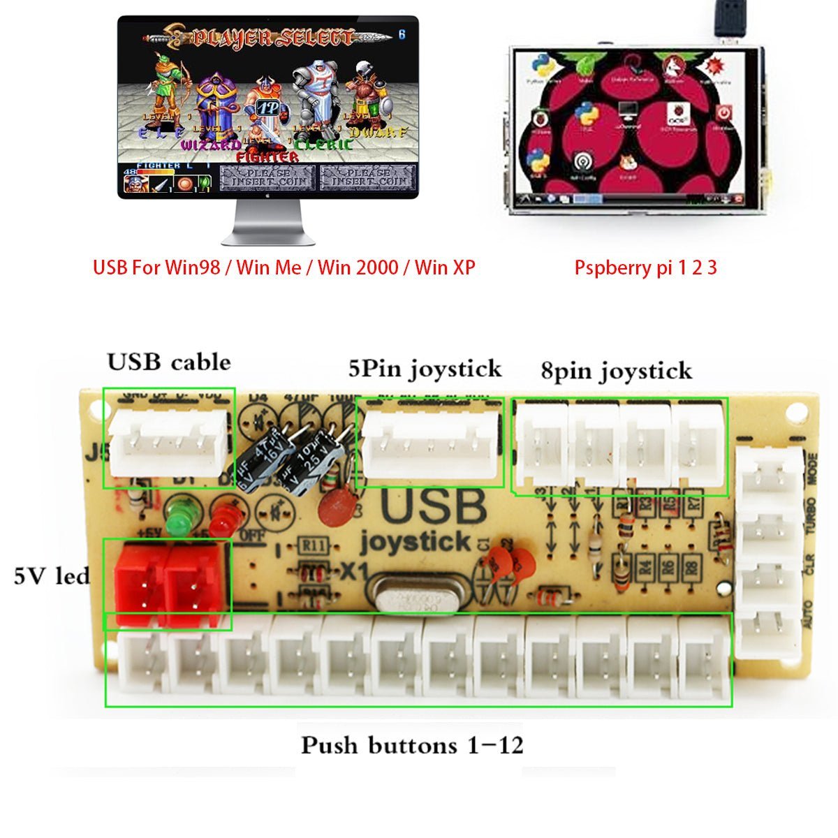 Arcade Game Kit - Jaazi Intl