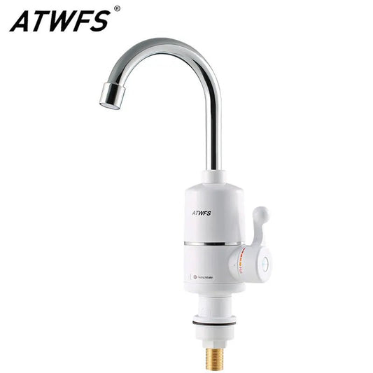 ATWFS Tankless Electric Newest Water Heater Kitchen Instant Hot Water Tap Heater Water Faucet Instantaneous Heater3000w - Jaazi Intl