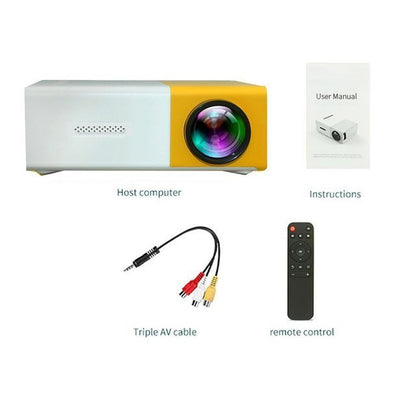 Audio Home LED Projector - Jaazi Intl