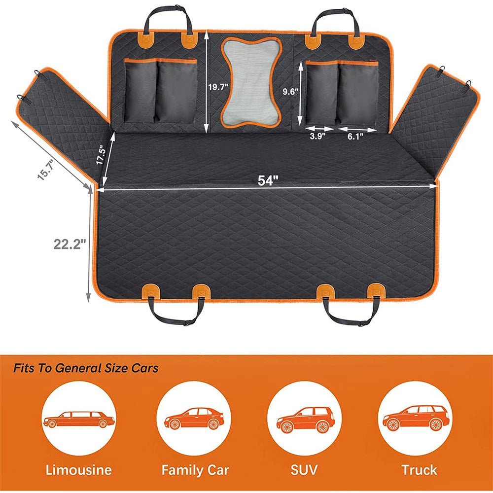 Back Seat Dog Mat - Jaazi Intl