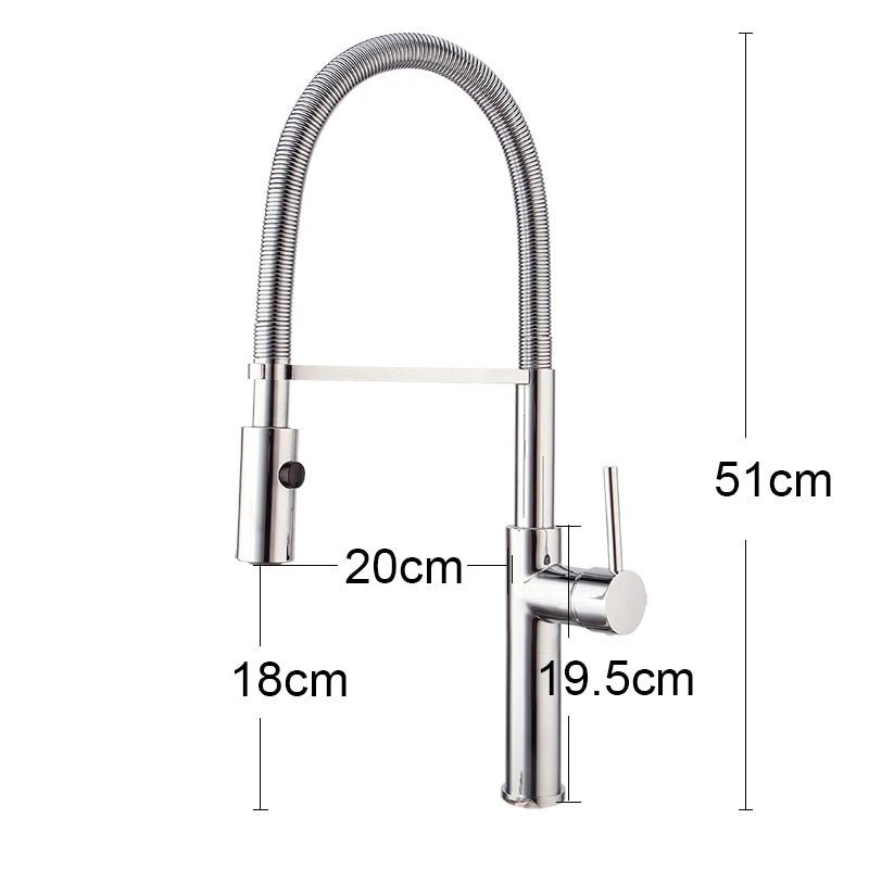 BAKALA Brass torneira cozinha kitchen faucets hot and cold water chrome basin sink square cozinha taps mixers BR-9203 - Jaazi Intl