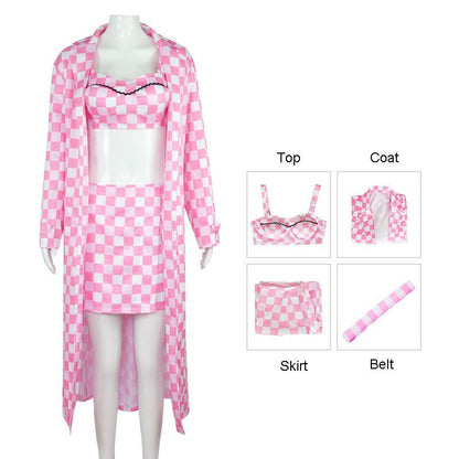 Barbie Square Pattern Outfit - Jaazi Intl