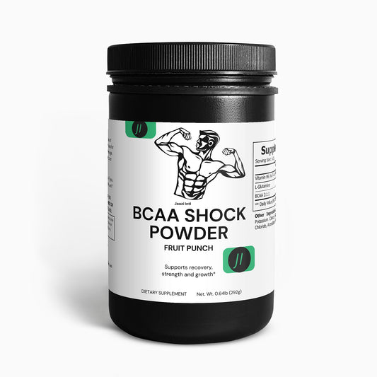 BCAA Shock Powder (Fruit Punch) - Jaazi Intl
