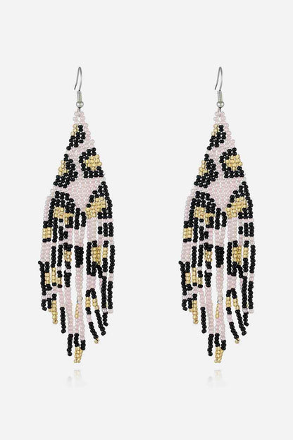 Beaded Dangle Earrings - Jaazi Intl