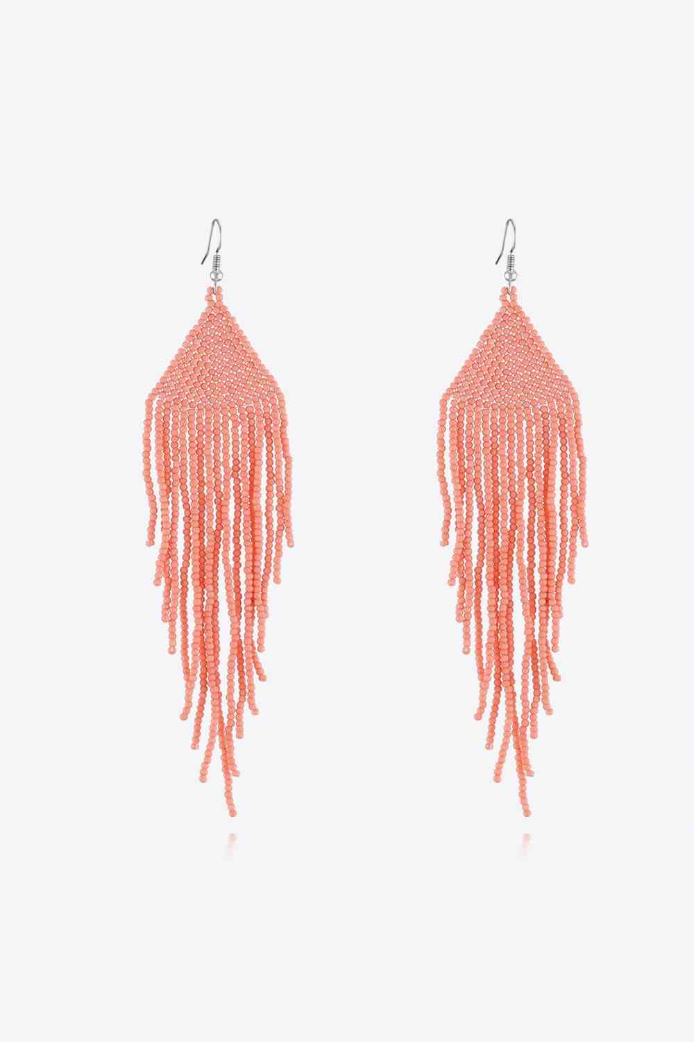 Beaded Dangle Earrings - Jaazi Intl