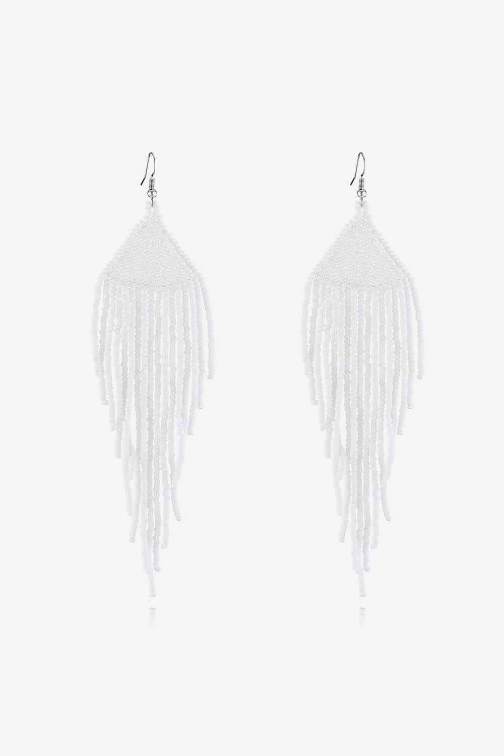 Beaded Dangle Earrings - Jaazi Intl