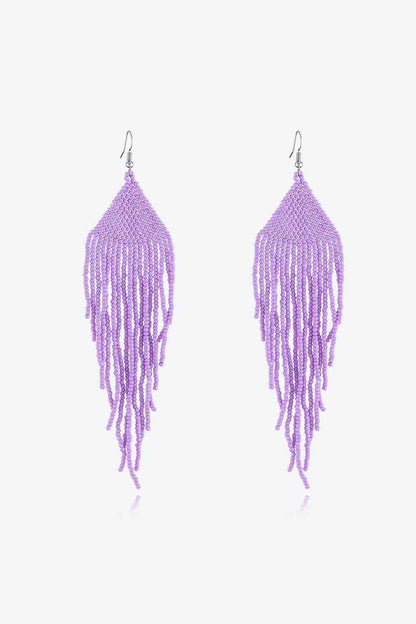 Beaded Dangle Earrings - Jaazi Intl